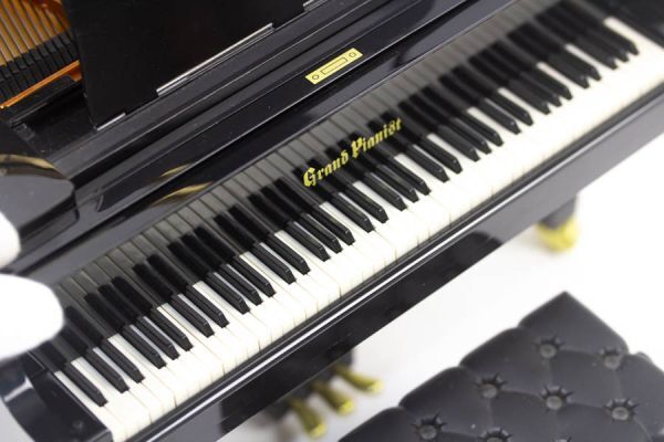 SEGA TOYS セガトイズ Grand Pianist グランドピアニスト 自動演奏 ミニチュア グランドピアノ 演奏モード搭載 楽器玩具 インテリア #18302_画像2