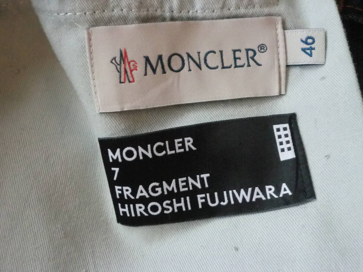 ⑥　MONCLER ジーンズ　新品同様　46サイズ　レッグの幅を詰めてあります。_画像6