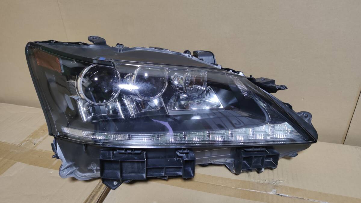 レクサス GS L10系 純正 LEDヘッドライト 右 LEXUS GRL10 GRL11 GRL15 GWL10 AWL10_画像1