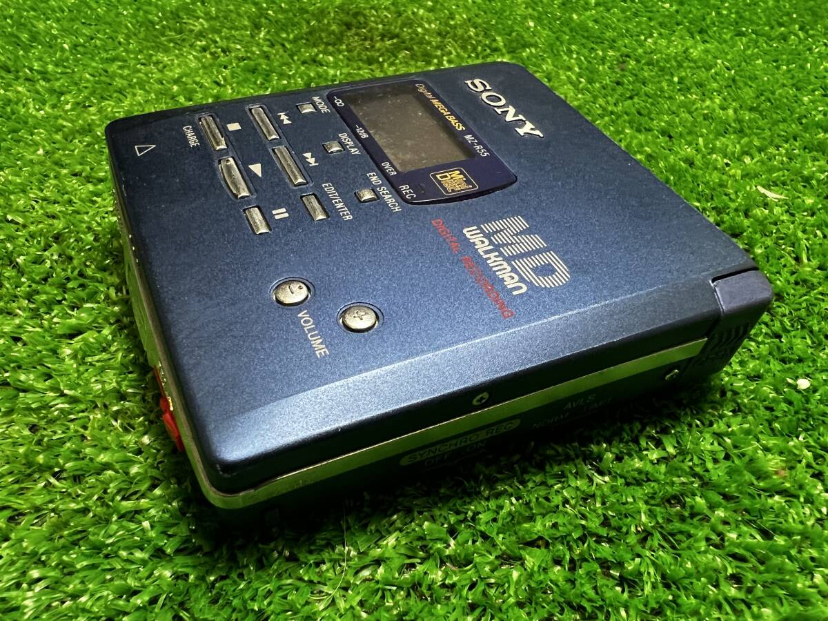 SONY ソニー MZ-R55 ポータブルMDレコーダー MD WALKMAN ウォークマン_画像3