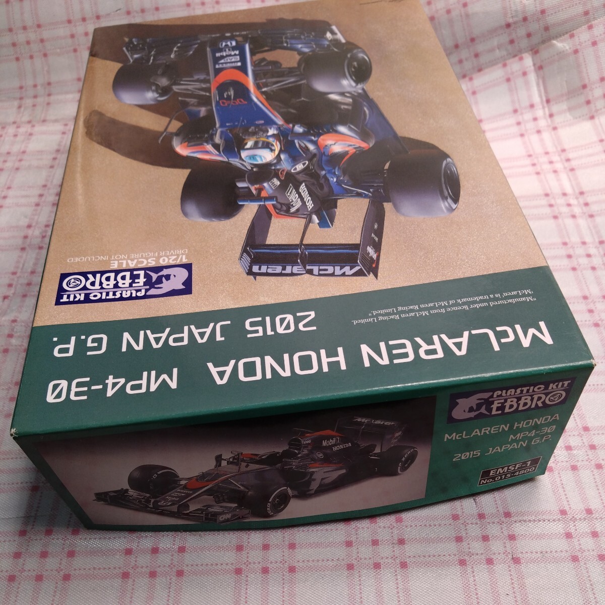 未組立 EBBRO エブロ 1/20 20015 McLaren Honda MP4-30 JAPAN GP マクラーレン ホンダ_画像10