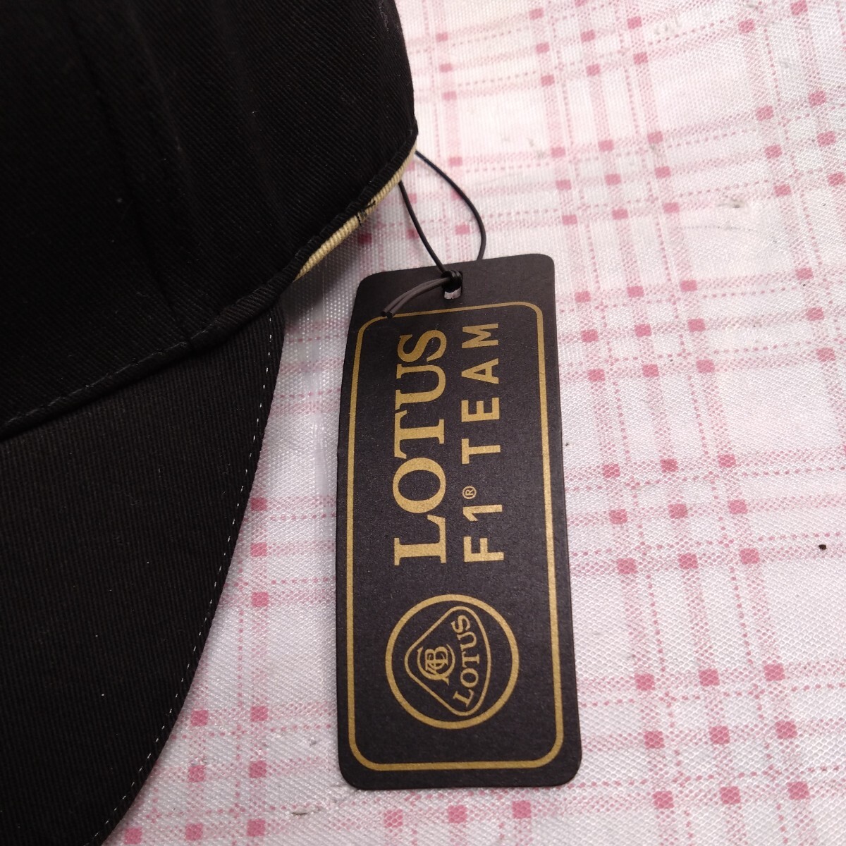 ロータス　Lotus　Ｆ１　ルノー　キャップ　帽子　タグ付き_画像2