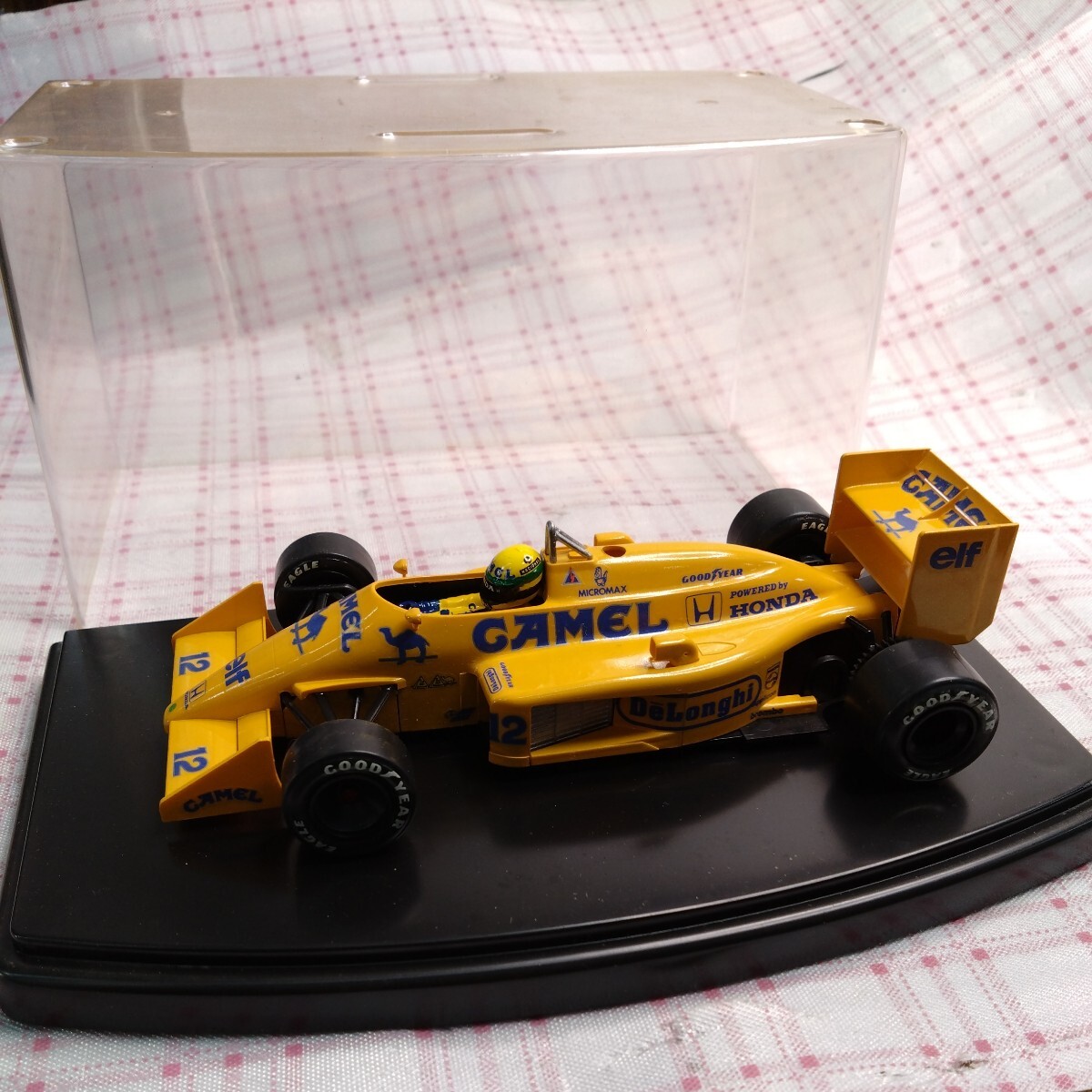  Tamiya Lotus Honda T99 #12 Camel переводная картинка пластиковая модель конечный продукт 