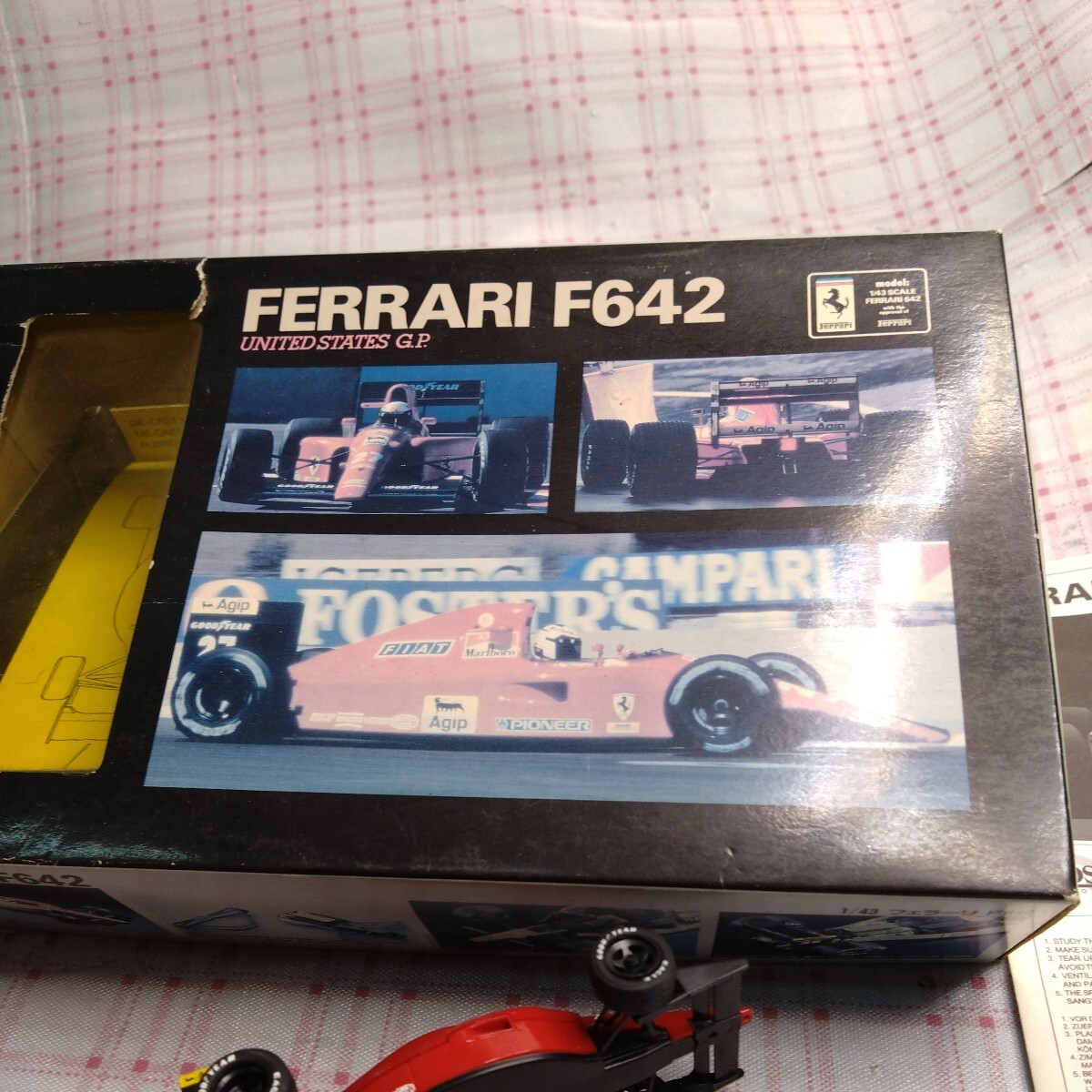  rosso ROSSO 1/43 Ferrari F642 final product Junk 