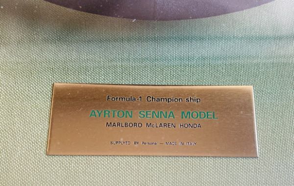 送料無料 PERSONAL パーソナル ステアリング F1 アイルトン セナ モデル Ayrton Senna_画像2