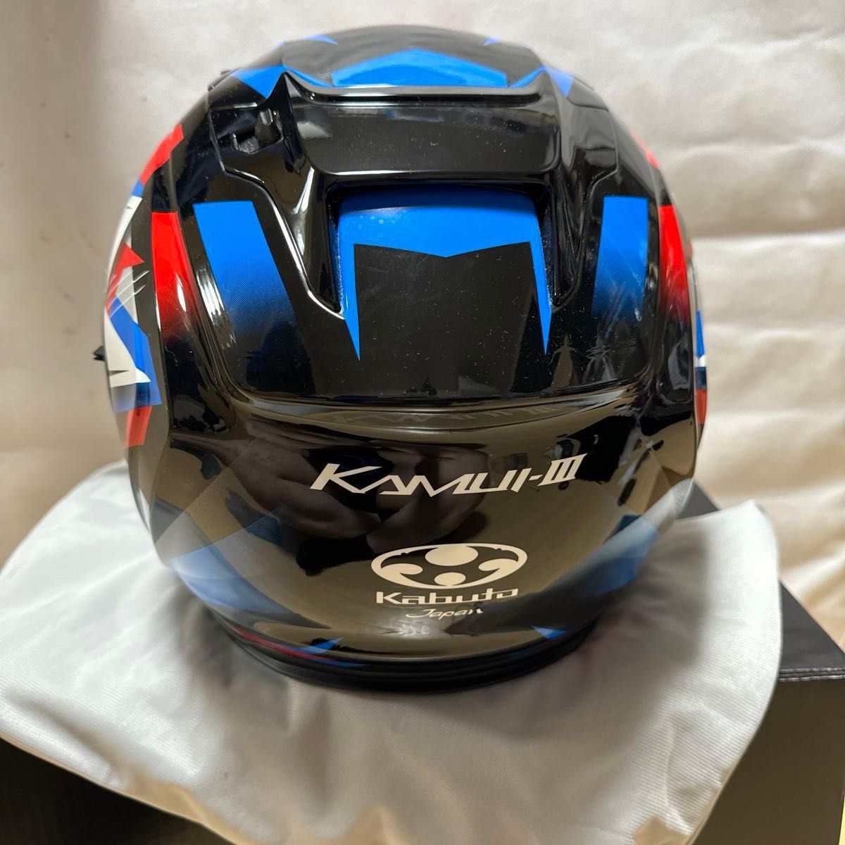 OGK KABUTO KAMUI-3 STARS ブラックブルーレッド カムイ3 OGK KABUTO KAMUI-3 STARS ブラックブルーレッド カムイ3