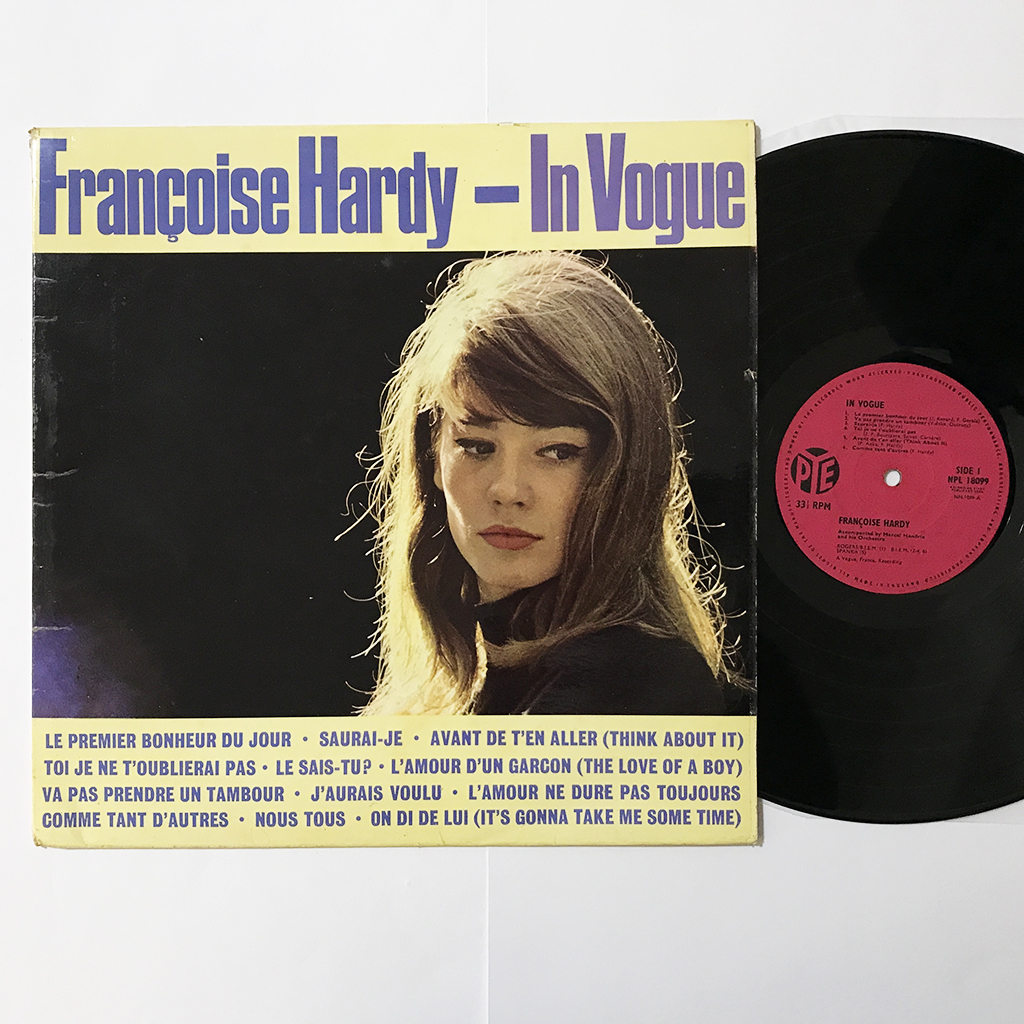 UK イギリス盤 ORIG LP■Francoise Hardy■In Vogue■Pye 2ndアルバム ピンク・ラベル モノラル【試聴できます】の画像1