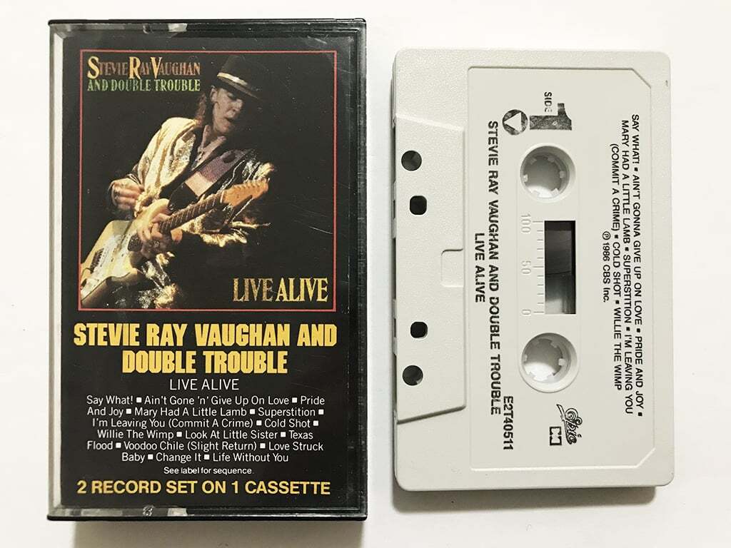 ■カセットテープ■Stevie Ray Vaughan『Live Alive』■同梱8本まで送料185円_画像1