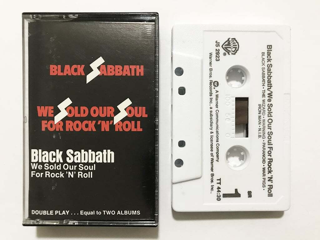 ■カセットテープ■ブラック・サバス Black Sabbath『We Sold Our Soul For Rock 'N' Roll』オジー・オズボーン時代のベスト■送料185円_画像1