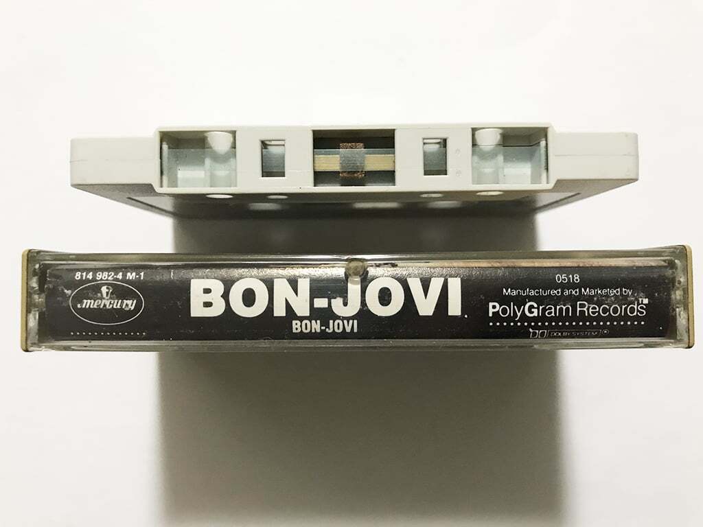 ■カセットテープ■ボン・ジョヴィ『Bon Jovi』夜明けのランナウェイ 1stアルバム■同梱8本まで送料185円の画像3