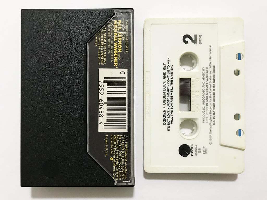 ■カセットテープ■ドッケン Dokken『Under Lock And Key』■同梱8本まで送料185円の画像2