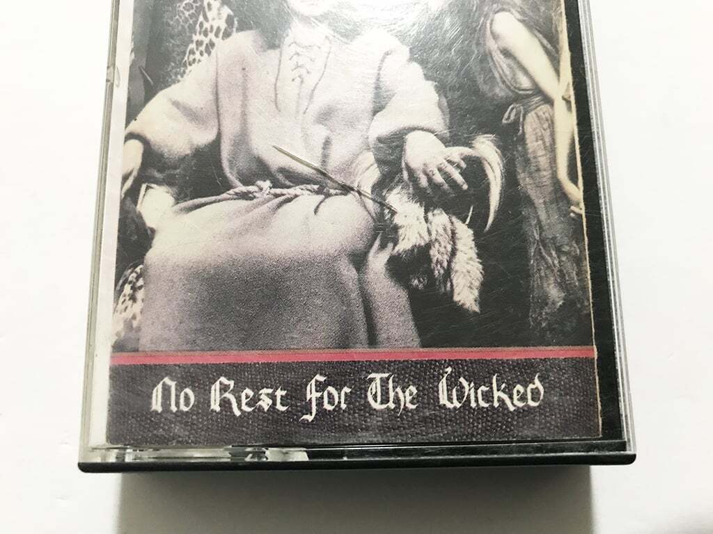 ■カセットテープ■オジー・オズボーン Ozzy Osbourne『No Rest For The Wicked』■同梱8本まで送料185円の画像4