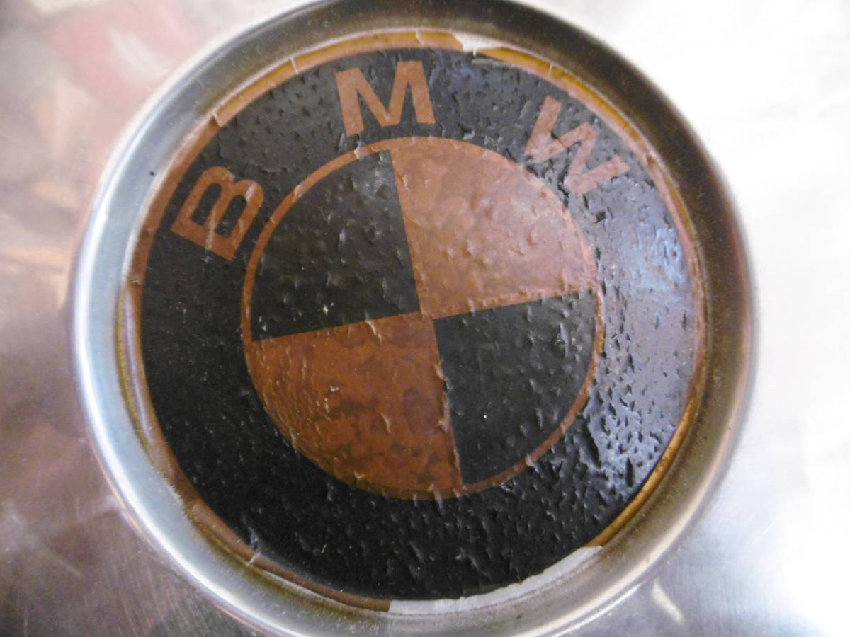  junk *BMW/ wheel cap / display exhibition for? former times automobile parts accessory *