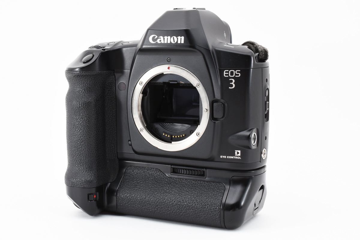 1円～極上品＊Canon キャノン EOS 3 EYE CONTROL 一眼レフフィルムカメラ ボディ パワードライブ PB-E2_画像2