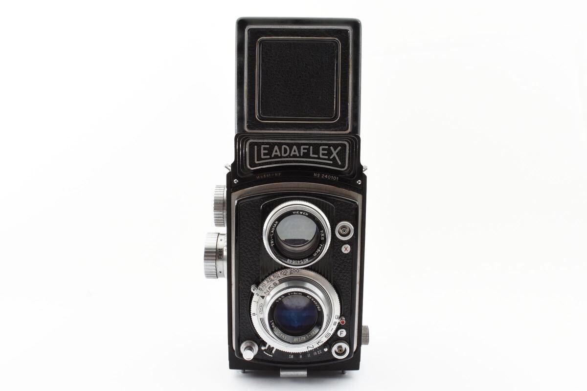 美品＊リーダフレックス Leadaflex Tri-Lausar 8cm F3.5 二眼カメラ_画像3