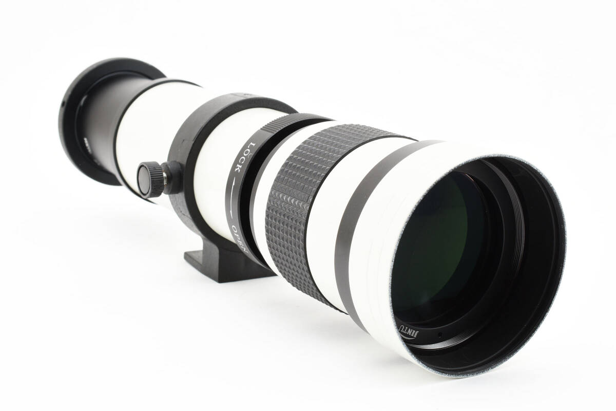 極上品＊JINTU 420-800mm Super Telephoto F8.3-16 / 2X Teleconverter /Canon EOSアダプター_画像3