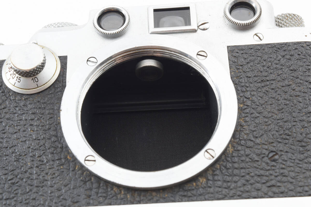 1円～美品＊Leica IIIf ブラックダイアル ボディ ライカ フィルムカメラ バルナック レンジファインダー_画像10