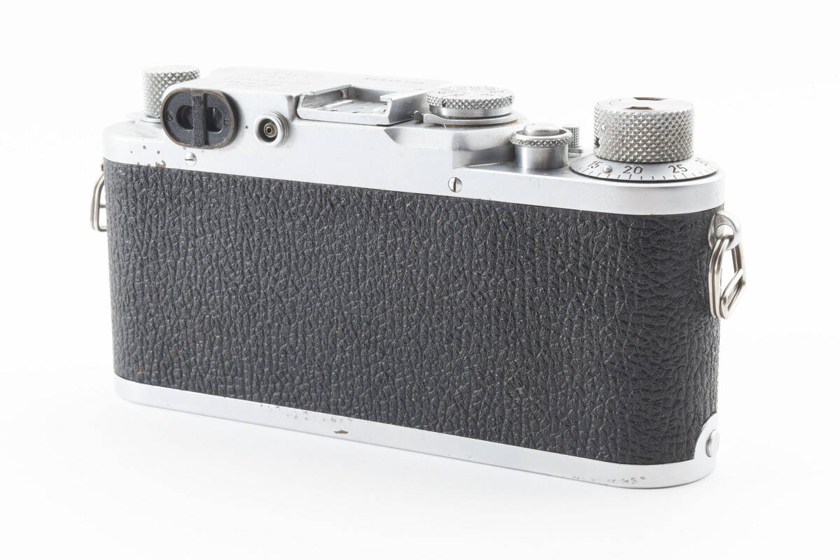 1円～美品＊Leica IIIf ブラックダイアル ボディ ライカ フィルムカメラ バルナック レンジファインダー_画像6