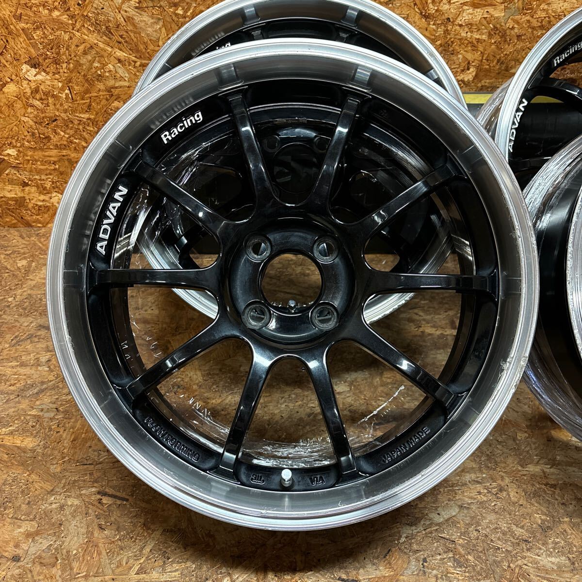 希少サイズ☆超軽量☆アドバンRD☆17×7J+47☆100/4穴☆走り屋　ドリフト　JDM_画像2