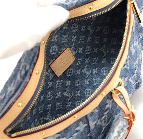 ルイヴィトン LOUIS VUITTON 新作LVリミックス ハイ・ライズ バムバッグ ボディバッグ モノグラムデニム M46837 【64425】_画像4