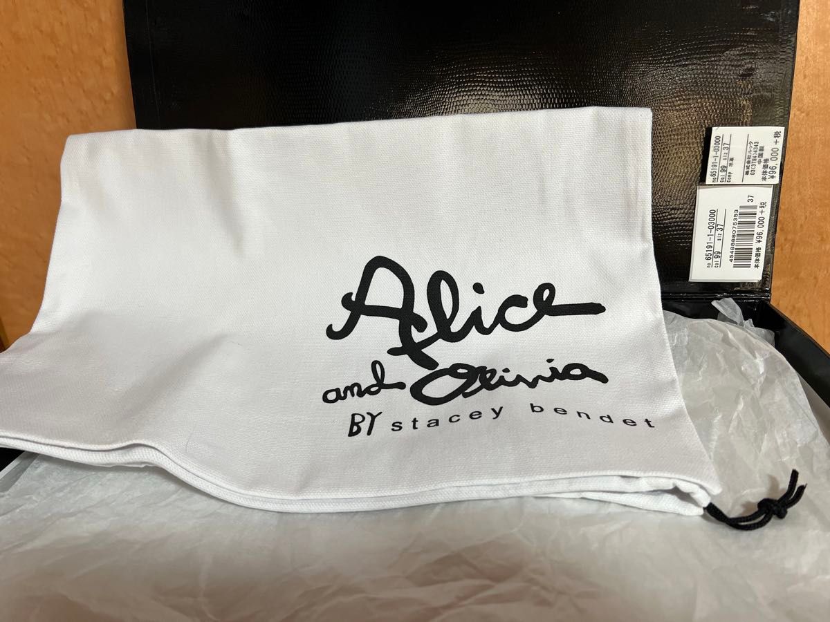 【アリスアンドオリビア】Alice&Oliviaブーツ黒　美品！ 