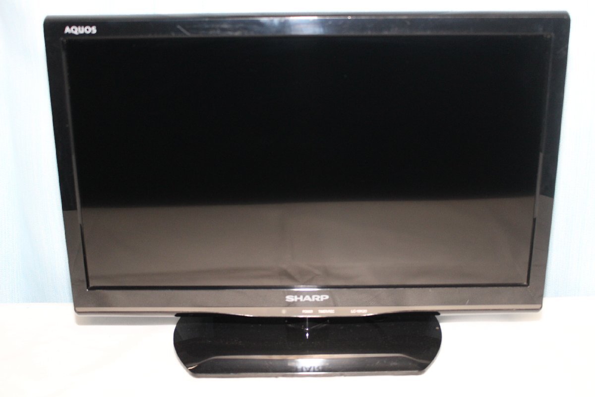 ★本州送料無料★訳アリ★19型液晶テレビ★人気のブラック★SHARP★LC-19K20★2014年製★#035053_画像2