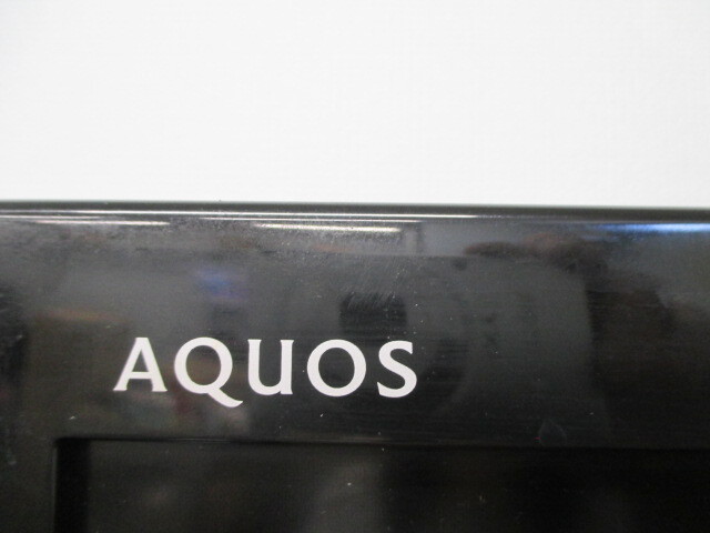 SHARP AQUOS シャープ アクオス 32インチ 液晶テレビ LC-32V7 2011年製 リモコン無し 稼働品 激安1円スタート_画像2