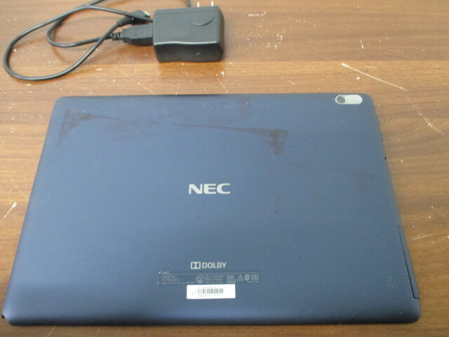NEC DOLBY Lavie Tab PC-TE510S1L Andoroid アンドロイド タブレット 初期化済 激安1円スタートの画像2