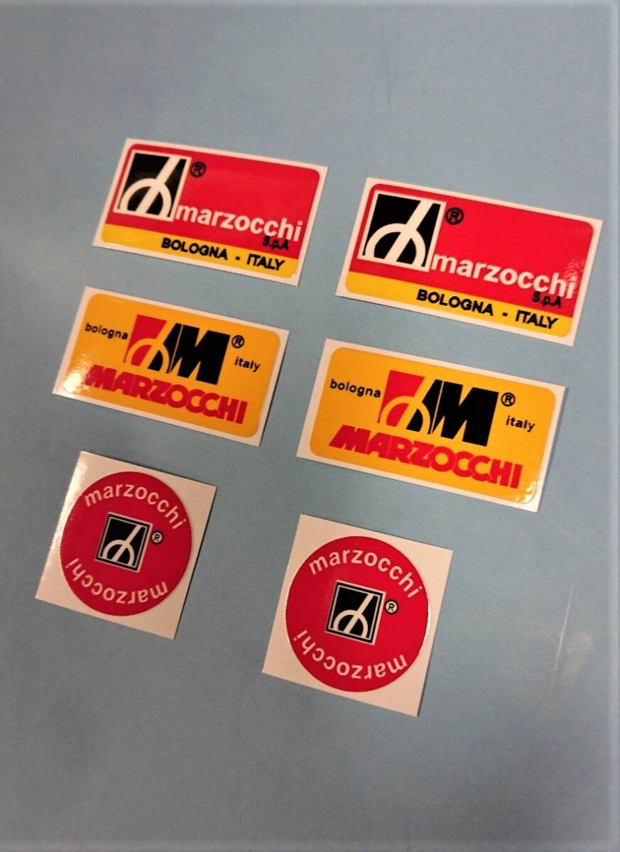 マルゾッキ自由に4枚3000円(送料込)◎リヤサス用ステッカー(全同色可)☆DUCATI900MHR900SS/GT380KH250Z400FXKZ1000の画像2