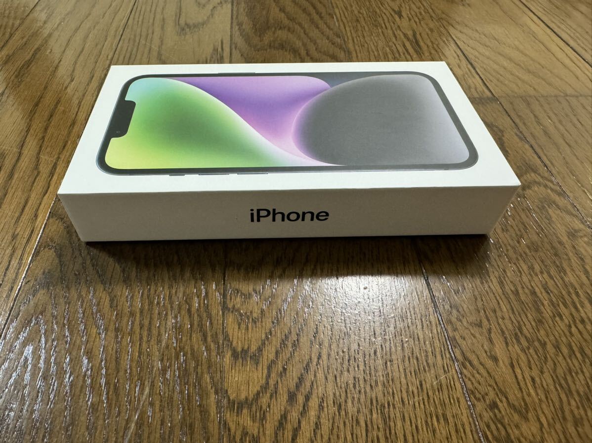 新品 未開封 iPhone 14 ミッドナイト 128GB SIMフリー 未使用 アイフォン Apple midnight の画像2