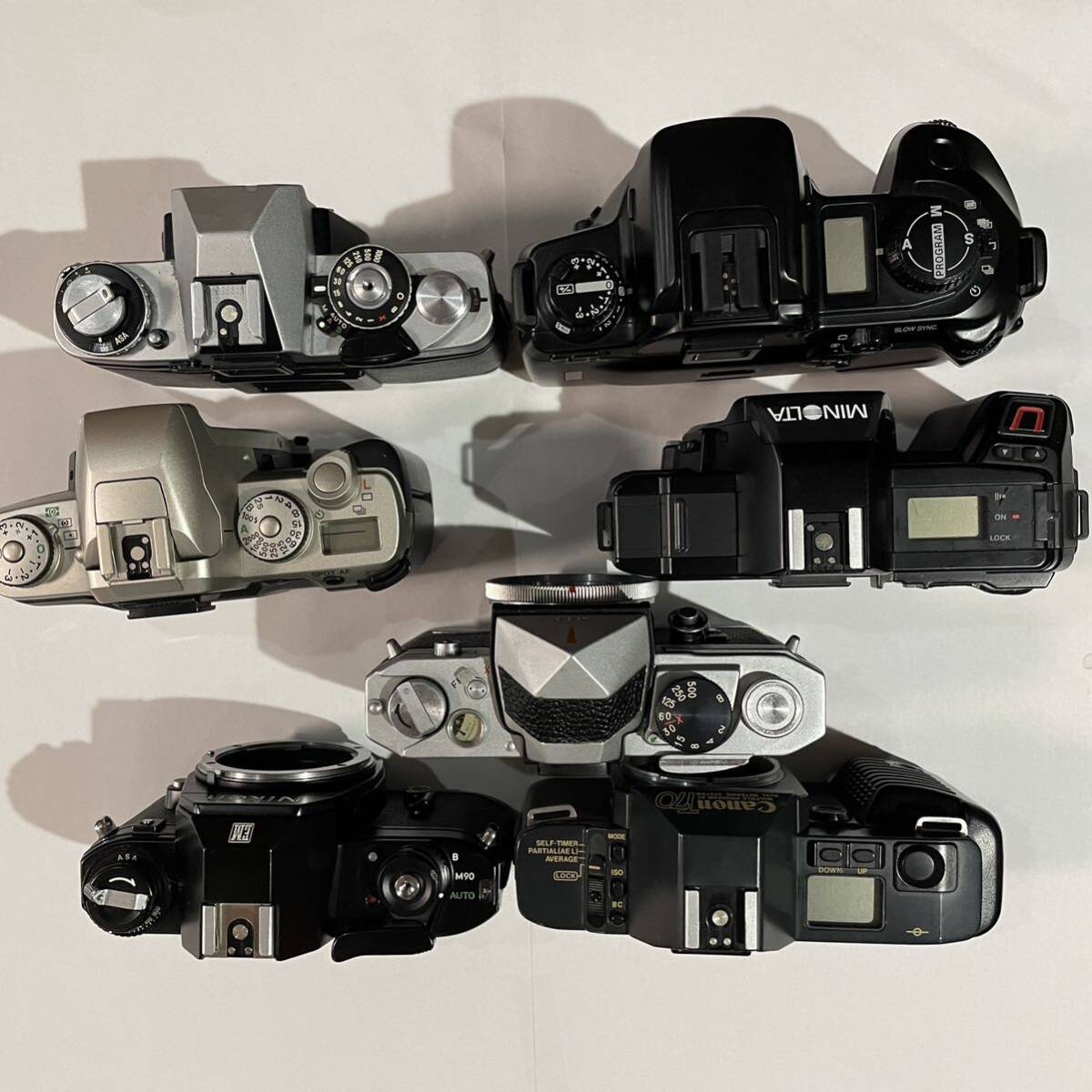 完全ジャンクフィルムカメラ 7台セット部品取り用の画像2
