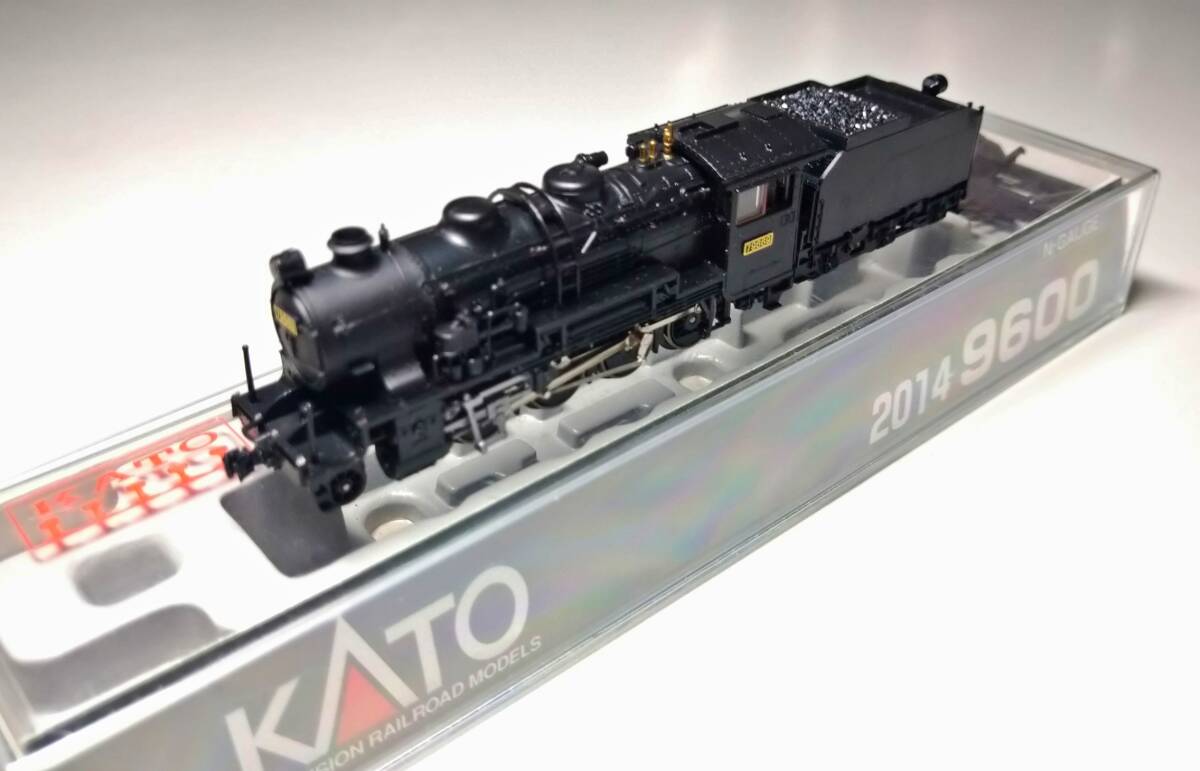 KATO 2014 9600 蒸気機関車 デフ無し Ｎゲージ_画像1