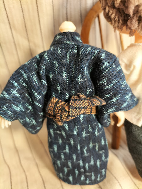 *sale. height 15cm man se rear doll . clothes kimono set CC