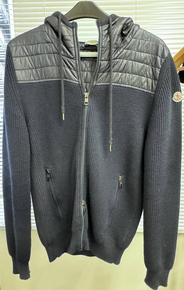 ★注目品！モンクレール　【MONCLER】　カーディガン　ニット　美品　中古★_画像2