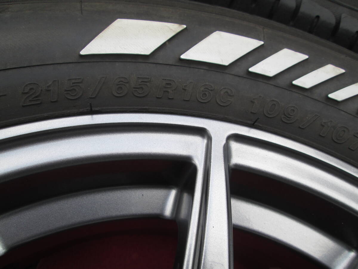 ★極上品 超軽量 SSR GT X01 200系 ハイエースサイズタイヤセット 1セット限定 タナベの画像4