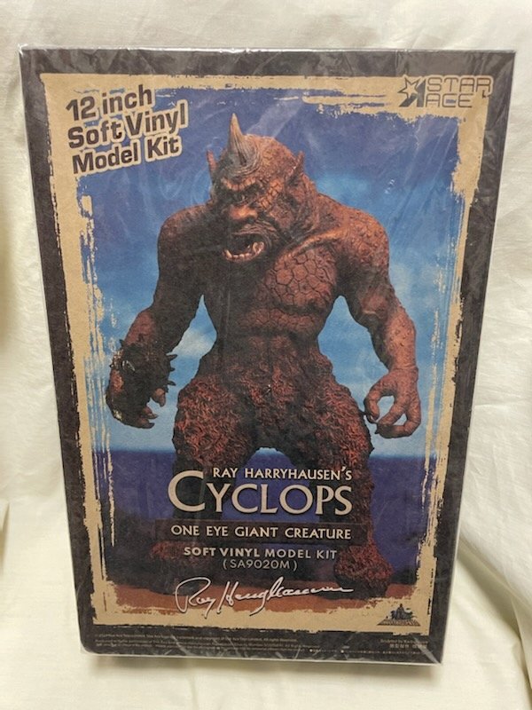 ◎ StarAce スターエーストイズ CYCLOPS サイクロプス 12inch Soft Vinyl Model Kid ソフビキッド Ray Harryhausen フィギュア 未開封現状