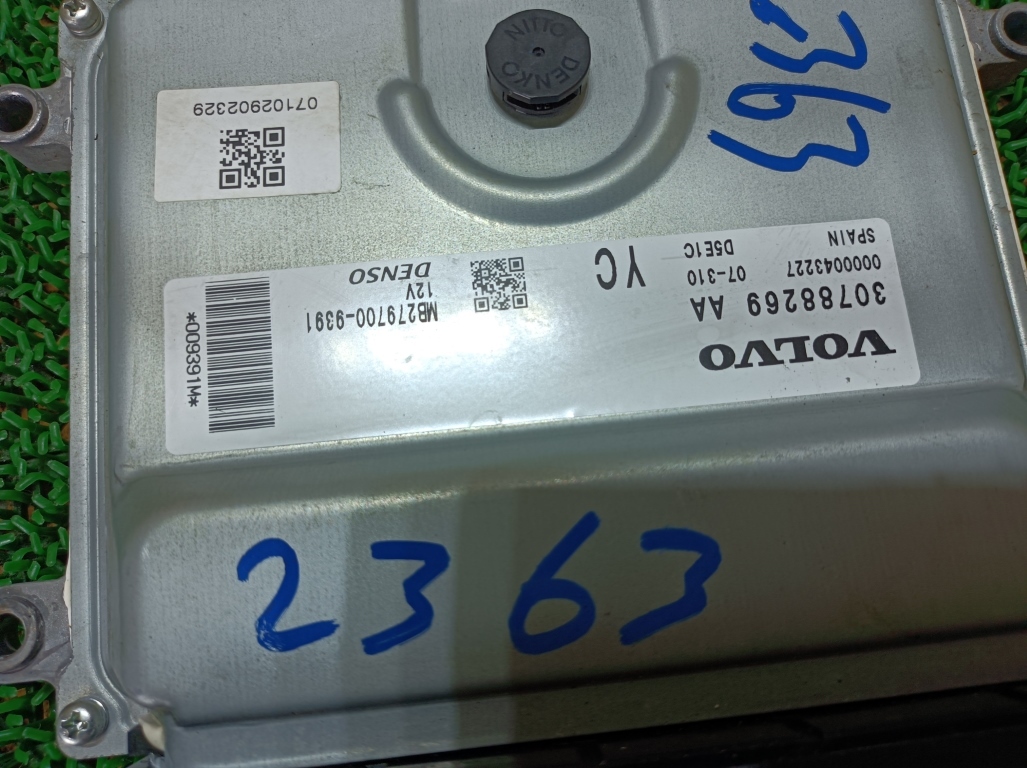  Volvo ECU компьютер двигателя -XC70 CBA-BB6324XC BB6324XC 2008 #hyj NSP170939