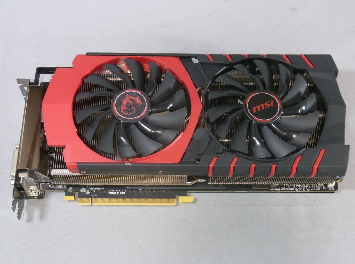 B38911 O-03137 MSI Radeon R9 390X GAMING 8G ジャンク_画像1