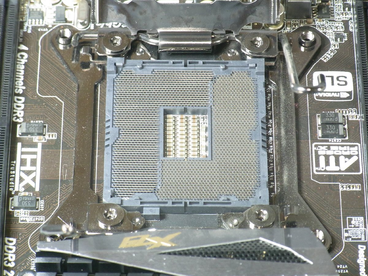 B38683 O-01009 ASRock X79 Extreme4-M LGA2011 マザーボード 3枚セット ジャンク_画像2