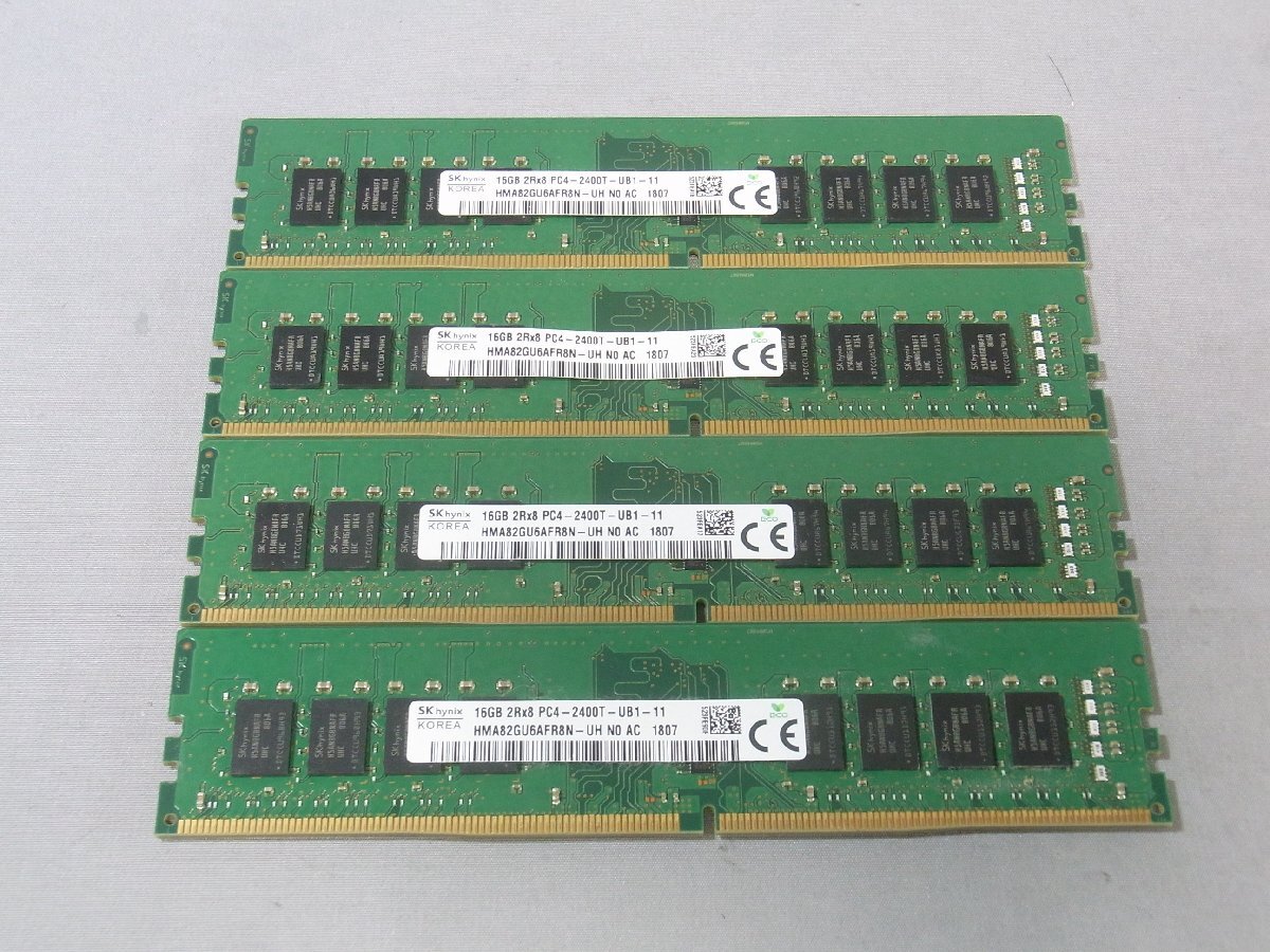 B38906 O-02198 PC4-19200 DDR4 memory 16GB 4 pieces set Junk 