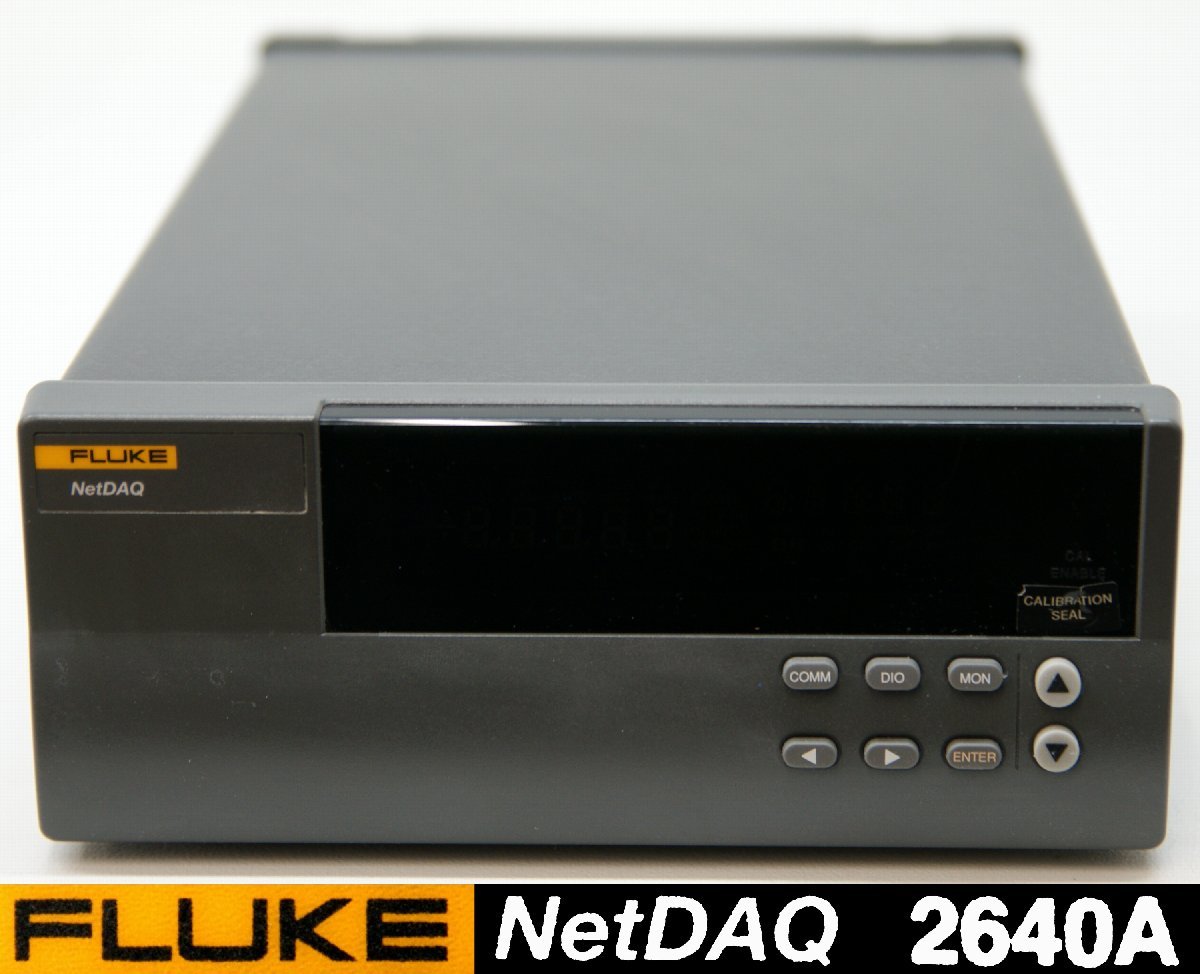 GS41465☆FLUKE/フルーク 2640A NetDAQ ネットワーク・データ取集装置【返品保証なし】_画像1