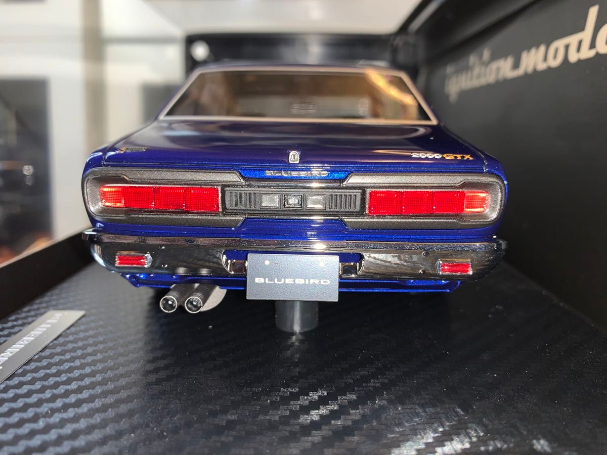 イグニッションモデル 1/18 日産ブルーバードU2000 GTX(ブルー イグニッションモデル 1/18 日産ブルーバードU2000 GTX(ブルー