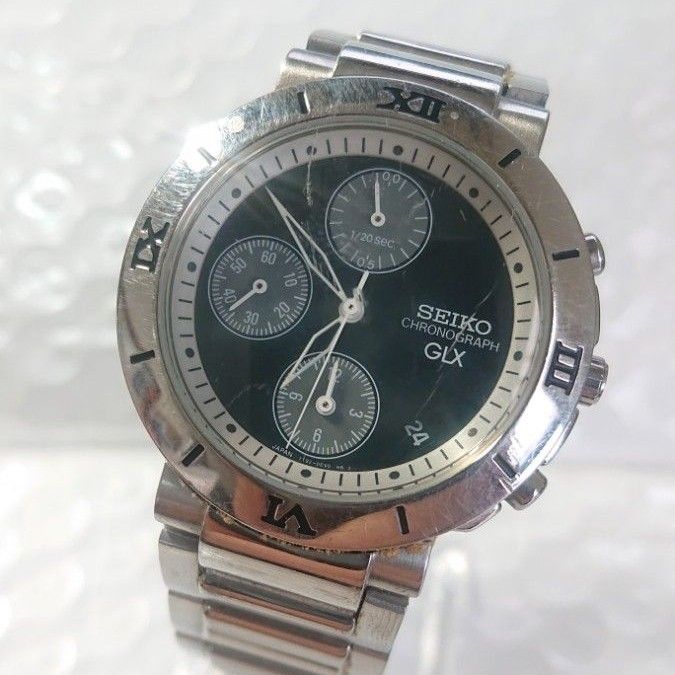 SEIKO GLX セイコー 7T92 トリプルカレンダー 腕時計クォーツ SEIKO GLX セイコー 7T92 トリプルカレンダー 腕時計クォーツ