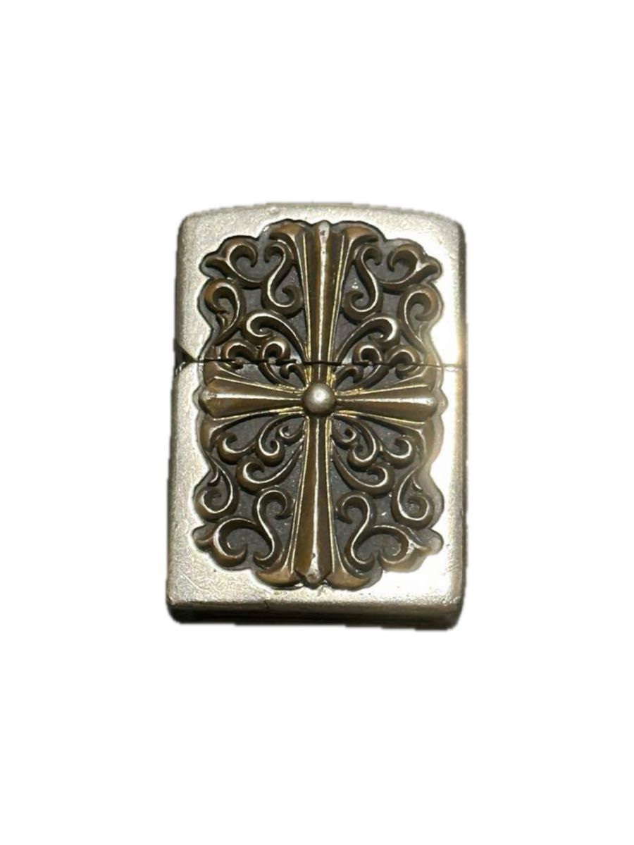 ZIPPO ジッポー クロスCross 十字架 ライター オイル