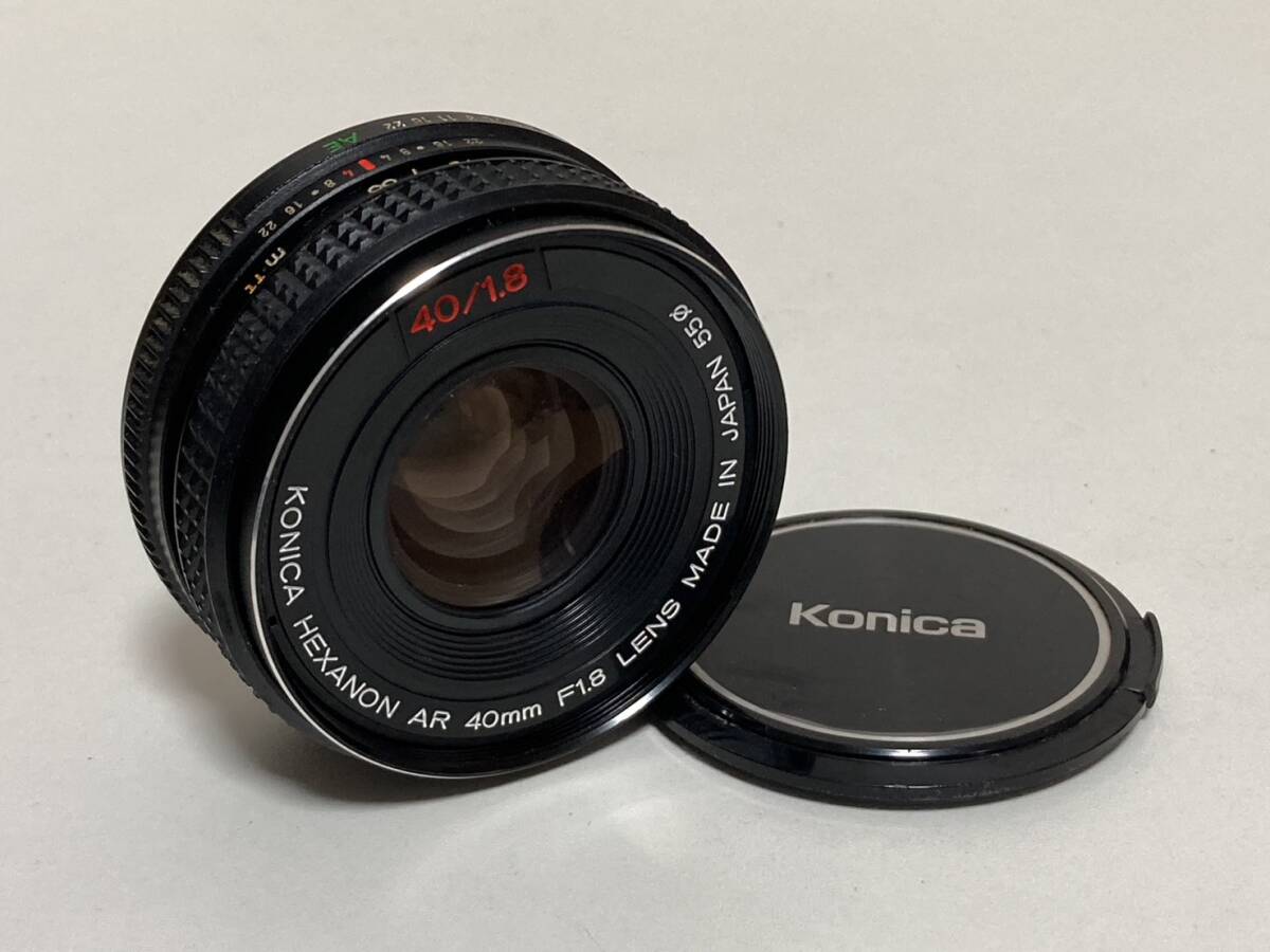 KONICA HEXANON AR 40mm F1.8 コニカ 単焦点レンズの画像1