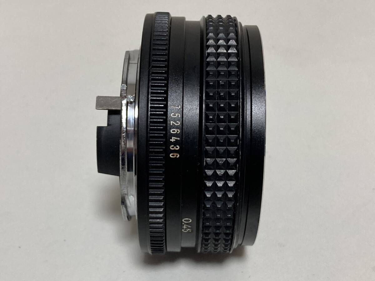 KONICA HEXANON AR 40mm F1.8 コニカ 単焦点レンズの画像4