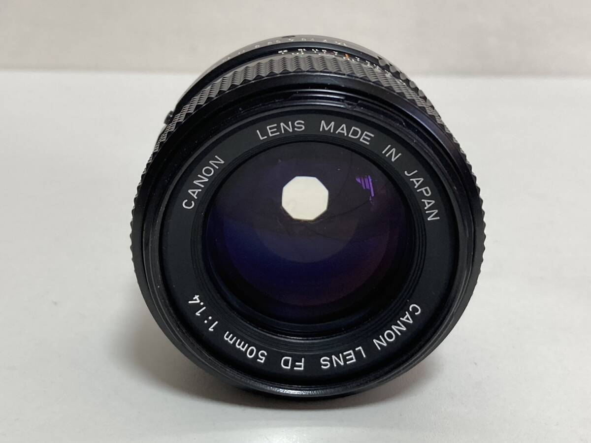 Canon New FD 50mm F1.4 キヤノン 単焦点レンズ_画像6