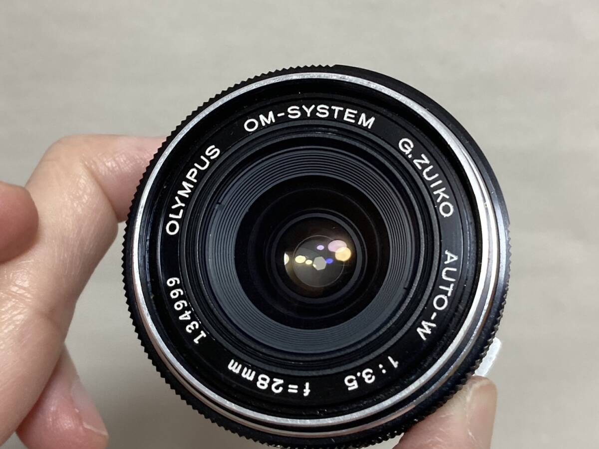 OLYMPUS OM-SYSTEM G.ZUIKO AUTO-W 28mm F3.5 オリンパス 単焦点レンズ_画像8
