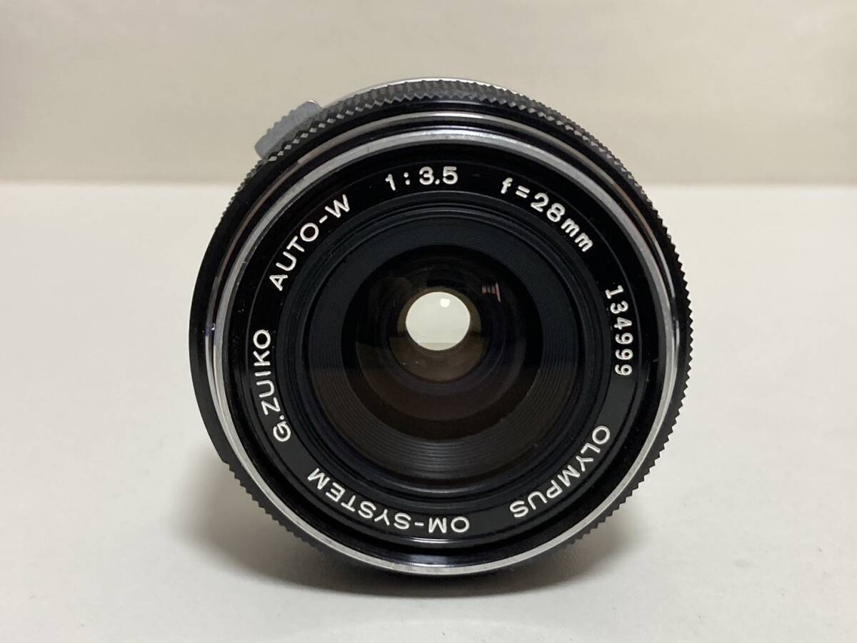 OLYMPUS OM-SYSTEM G.ZUIKO AUTO-W 28mm F3.5 オリンパス 単焦点レンズ_画像6