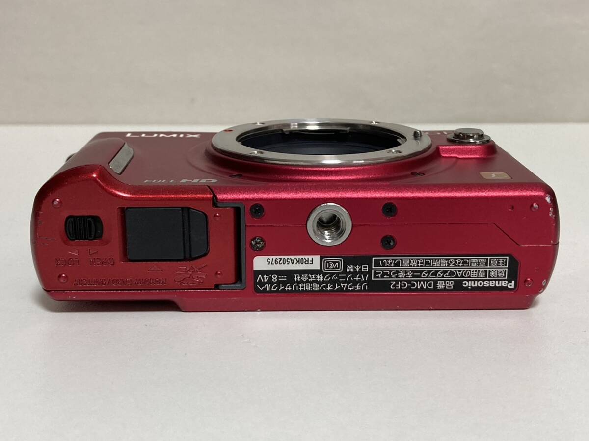 Panasonic LUMIX DMC-GF2 コンパクトデジタル一眼カメラ ボディ パナソニック / 純正 バッテリー DMW-BLD10 充電器 DE-A93_画像5